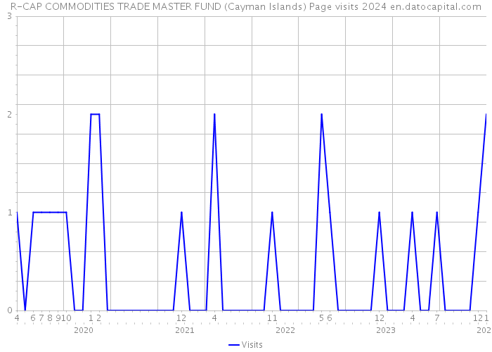 R-CAP COMMODITIES TRADE MASTER FUND (Cayman Islands) Page visits 2024 