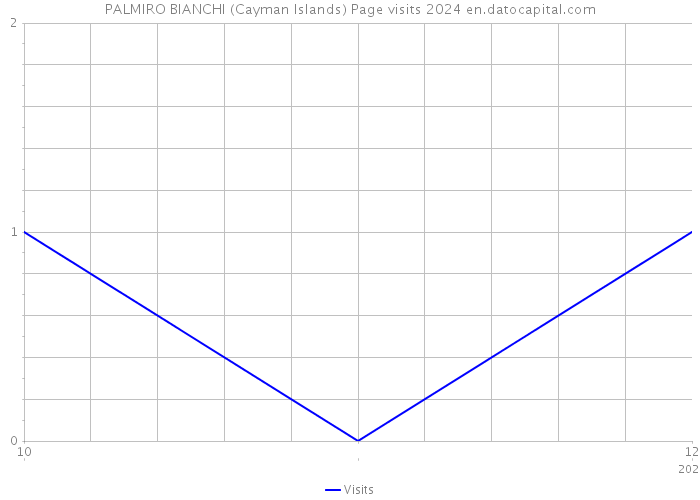 PALMIRO BIANCHI (Cayman Islands) Page visits 2024 