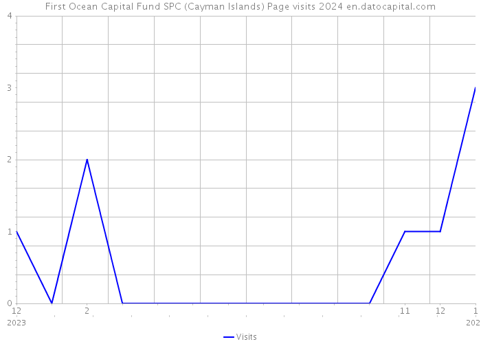 First Ocean Capital Fund SPC (Cayman Islands) Page visits 2024 