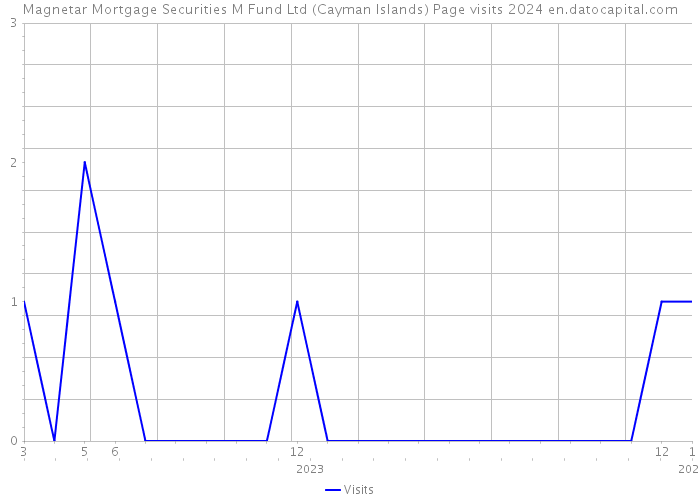 Magnetar Mortgage Securities M Fund Ltd (Cayman Islands) Page visits 2024 