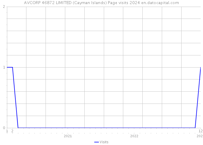 AVCORP 46872 LIMITED (Cayman Islands) Page visits 2024 