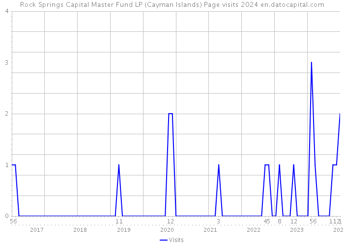 Rock Springs Capital Master Fund LP (Cayman Islands) Page visits 2024 
