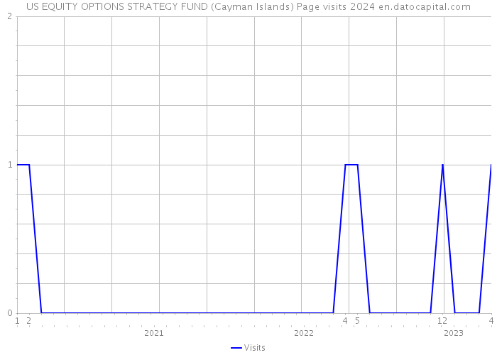 US EQUITY OPTIONS STRATEGY FUND (Cayman Islands) Page visits 2024 