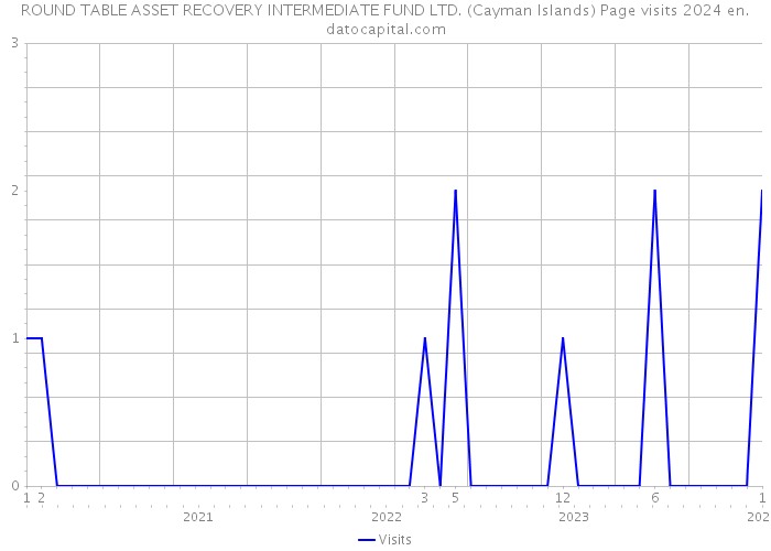 ROUND TABLE ASSET RECOVERY INTERMEDIATE FUND LTD. (Cayman Islands) Page visits 2024 