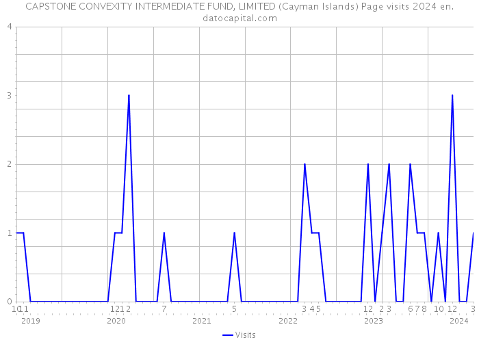 CAPSTONE CONVEXITY INTERMEDIATE FUND, LIMITED (Cayman Islands) Page visits 2024 