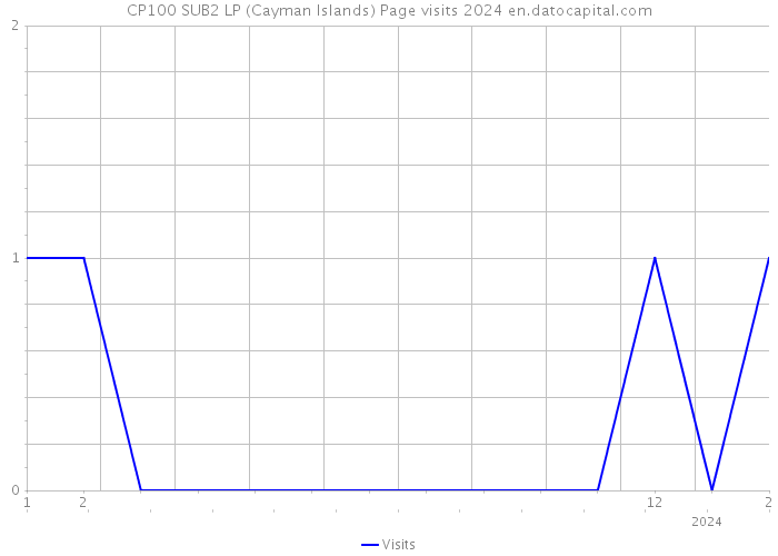 CP100 SUB2 LP (Cayman Islands) Page visits 2024 