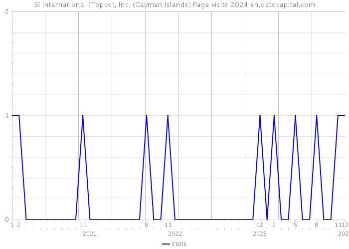 SI International (Topco), Inc. (Cayman Islands) Page visits 2024 