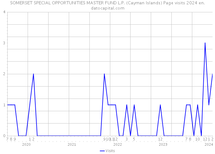 SOMERSET SPECIAL OPPORTUNITIES MASTER FUND L.P. (Cayman Islands) Page visits 2024 