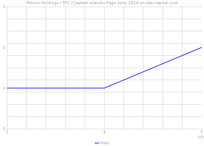 Petiole Holdings I SPC (Cayman Islands) Page visits 2024 