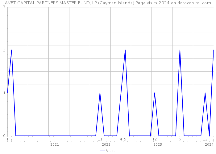 AVET CAPITAL PARTNERS MASTER FUND, LP (Cayman Islands) Page visits 2024 