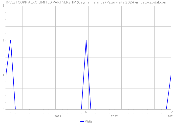 INVESTCORP AERO LIMITED PARTNERSHIP (Cayman Islands) Page visits 2024 