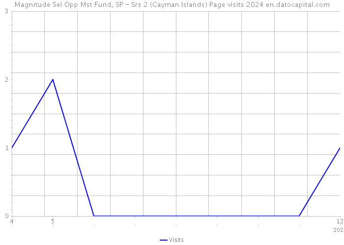 Magnitude Sel Opp Mst Fund, SP - Srs 2 (Cayman Islands) Page visits 2024 