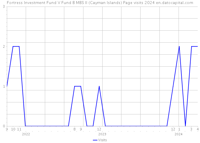 Fortress Investment Fund V Fund B MBS II (Cayman Islands) Page visits 2024 