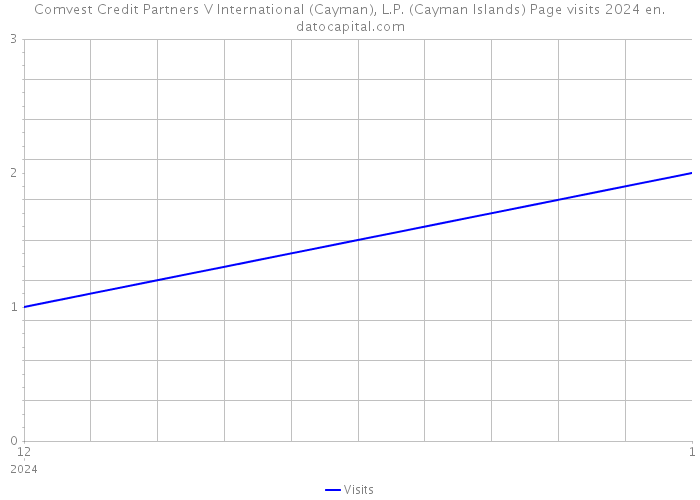 Comvest Credit Partners V International (Cayman), L.P. (Cayman Islands) Page visits 2024 