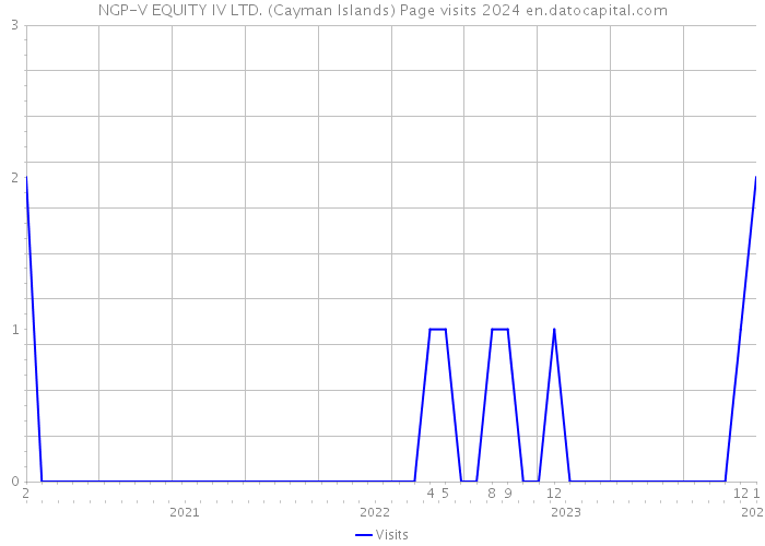 NGP-V EQUITY IV LTD. (Cayman Islands) Page visits 2024 