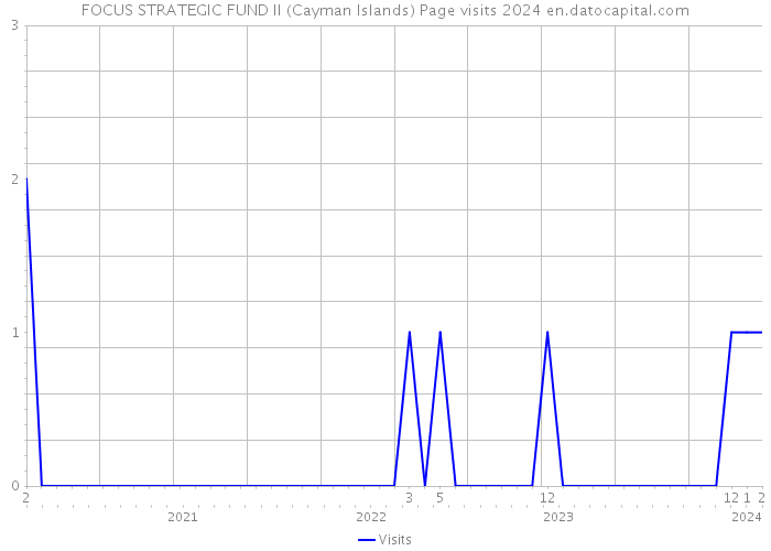 FOCUS STRATEGIC FUND II (Cayman Islands) Page visits 2024 