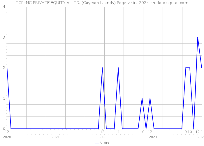 TCP-NC PRIVATE EQUITY VI LTD. (Cayman Islands) Page visits 2024 
