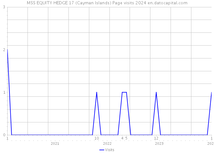 MSS EQUITY HEDGE 17 (Cayman Islands) Page visits 2024 