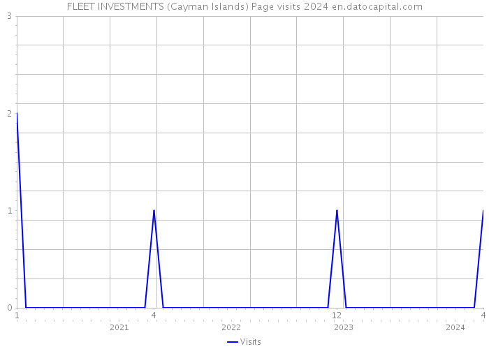 FLEET INVESTMENTS (Cayman Islands) Page visits 2024 