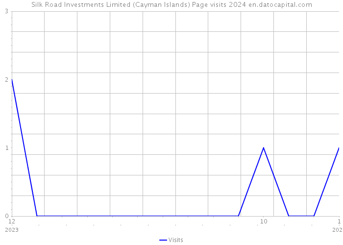 Silk Road Investments Limited (Cayman Islands) Page visits 2024 