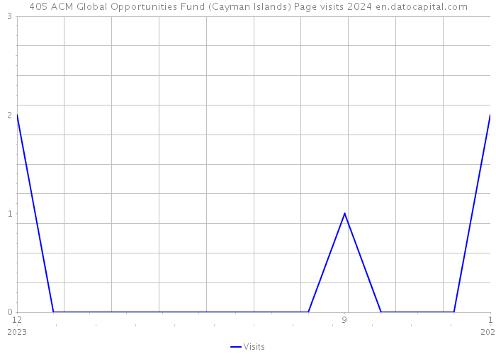 405 ACM Global Opportunities Fund (Cayman Islands) Page visits 2024 