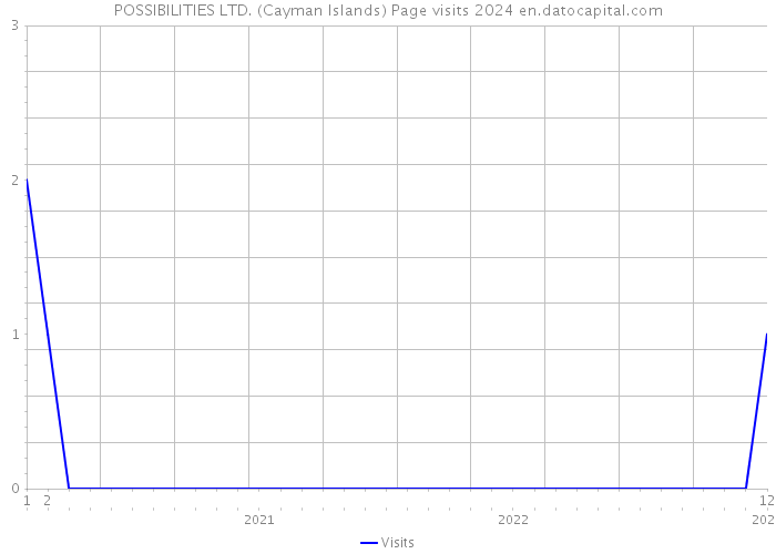POSSIBILITIES LTD. (Cayman Islands) Page visits 2024 
