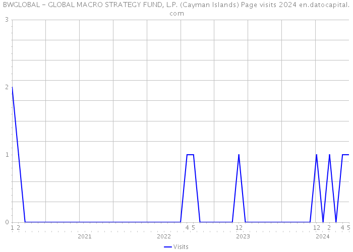 BWGLOBAL - GLOBAL MACRO STRATEGY FUND, L.P. (Cayman Islands) Page visits 2024 