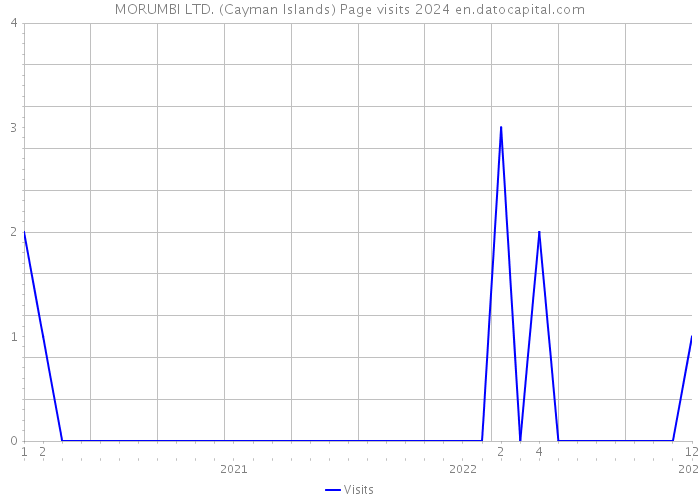 MORUMBI LTD. (Cayman Islands) Page visits 2024 