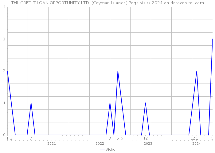 THL CREDIT LOAN OPPORTUNITY LTD. (Cayman Islands) Page visits 2024 