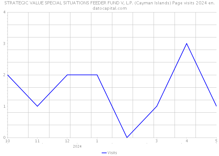 STRATEGIC VALUE SPECIAL SITUATIONS FEEDER FUND V, L.P. (Cayman Islands) Page visits 2024 