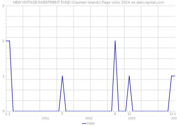 NEW VINTAGE INVESTMENT FUND (Cayman Islands) Page visits 2024 
