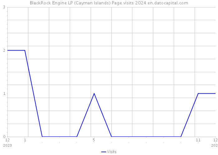 BlackRock Engine LP (Cayman Islands) Page visits 2024 