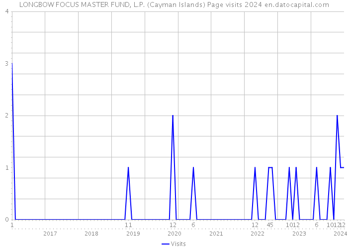 LONGBOW FOCUS MASTER FUND, L.P. (Cayman Islands) Page visits 2024 