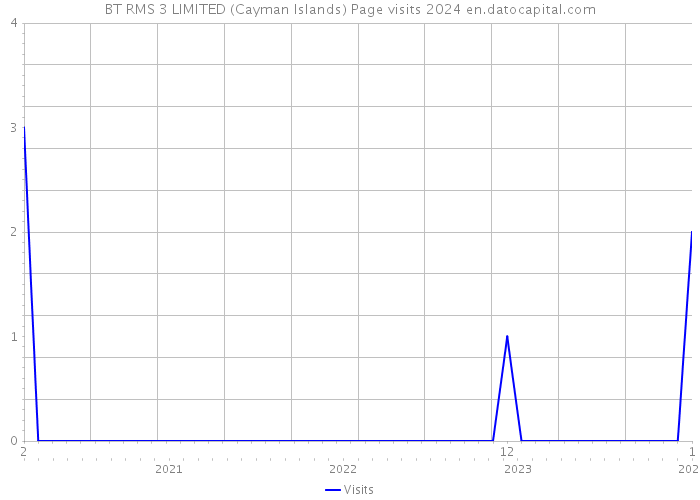 BT RMS 3 LIMITED (Cayman Islands) Page visits 2024 