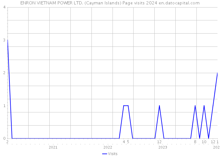 ENRON VIETNAM POWER LTD. (Cayman Islands) Page visits 2024 