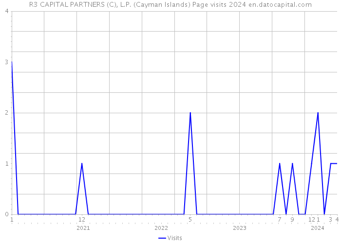 R3 CAPITAL PARTNERS (C), L.P. (Cayman Islands) Page visits 2024 
