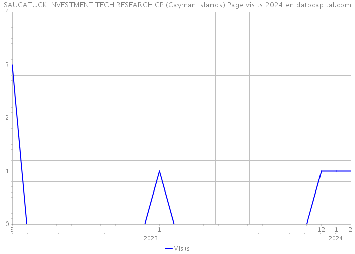 SAUGATUCK INVESTMENT TECH RESEARCH GP (Cayman Islands) Page visits 2024 