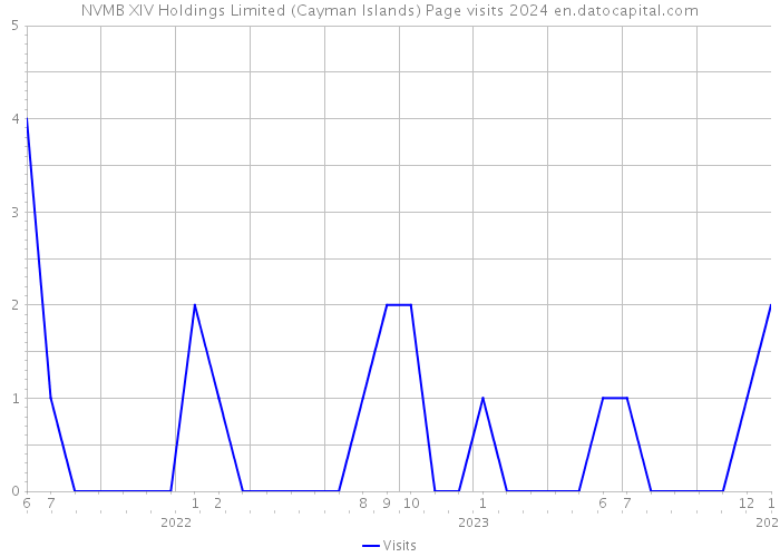 NVMB XIV Holdings Limited (Cayman Islands) Page visits 2024 