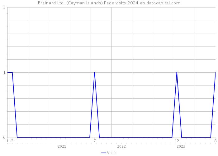 Brainard Ltd. (Cayman Islands) Page visits 2024 