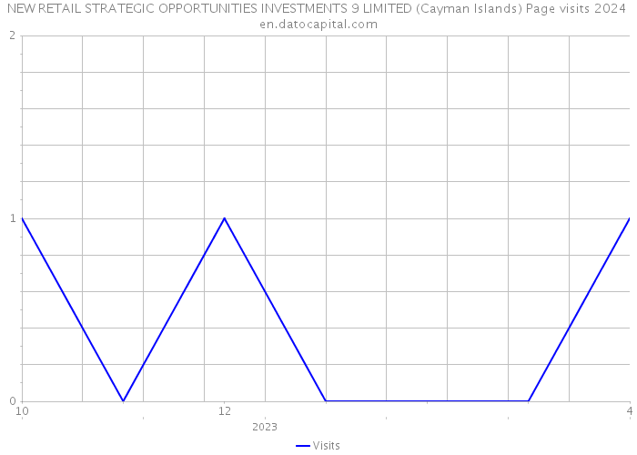 NEW RETAIL STRATEGIC OPPORTUNITIES INVESTMENTS 9 LIMITED (Cayman Islands) Page visits 2024 