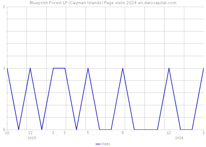 Blueprint Forest LP (Cayman Islands) Page visits 2024 
