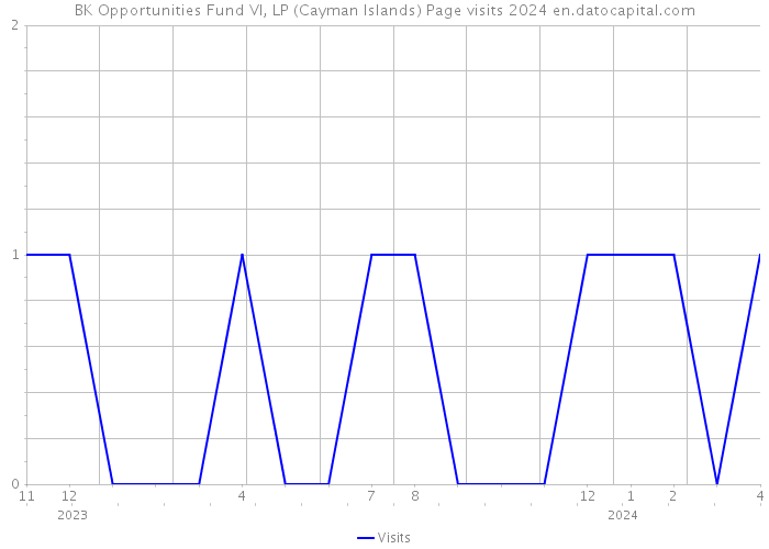 BK Opportunities Fund VI, LP (Cayman Islands) Page visits 2024 