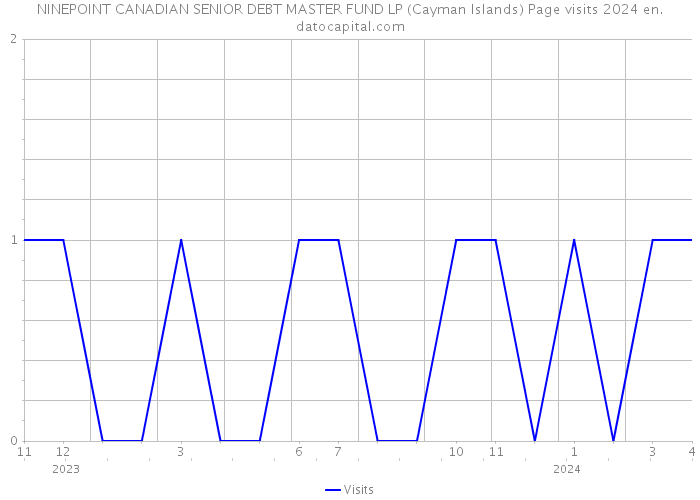 NINEPOINT CANADIAN SENIOR DEBT MASTER FUND LP (Cayman Islands) Page visits 2024 
