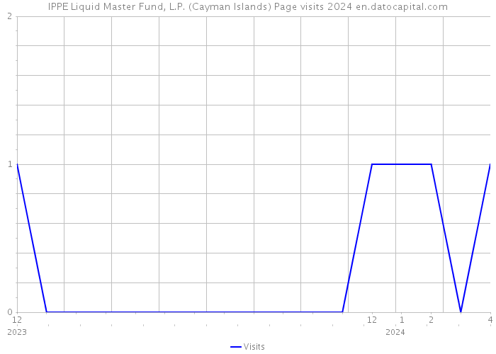 IPPE Liquid Master Fund, L.P. (Cayman Islands) Page visits 2024 