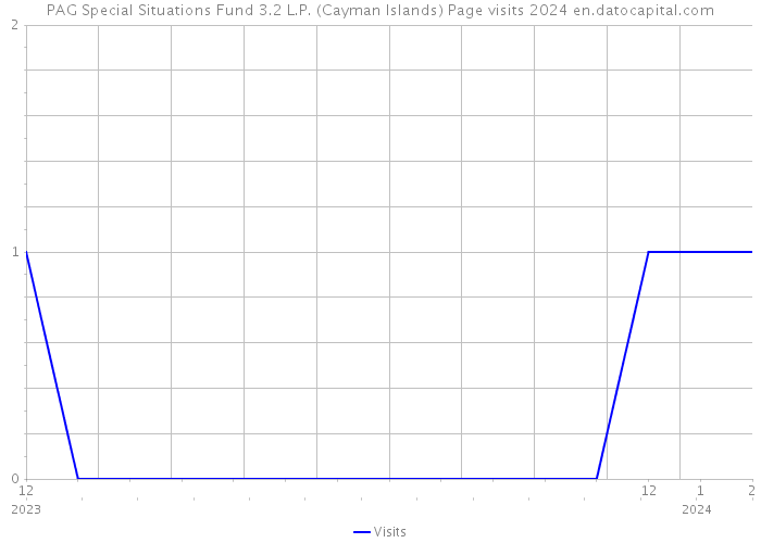PAG Special Situations Fund 3.2 L.P. (Cayman Islands) Page visits 2024 