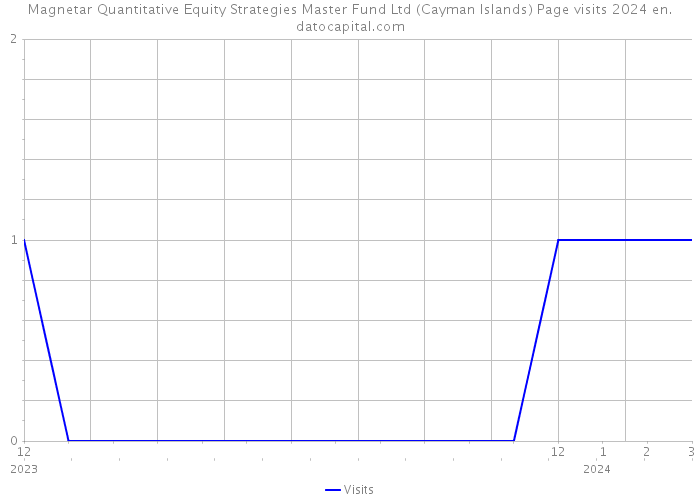 Magnetar Quantitative Equity Strategies Master Fund Ltd (Cayman Islands) Page visits 2024 