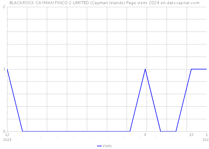 BLACKROCK CAYMAN FINCO 2 LIMITED (Cayman Islands) Page visits 2024 