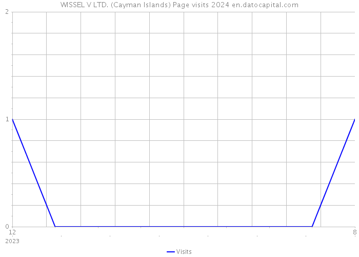 WISSEL V LTD. (Cayman Islands) Page visits 2024 