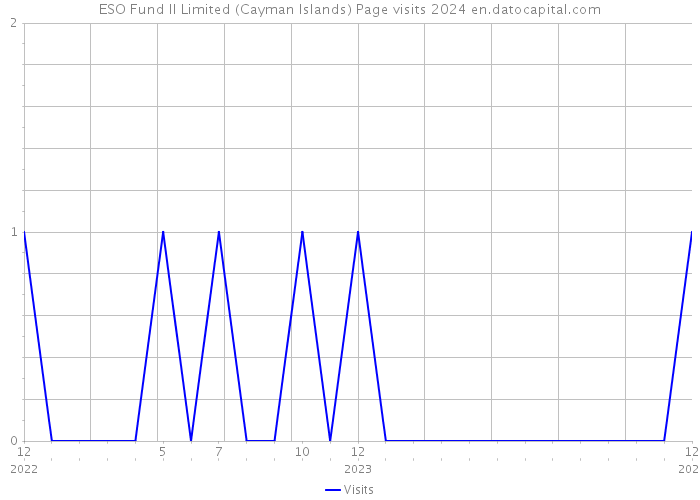 ESO Fund II Limited (Cayman Islands) Page visits 2024 