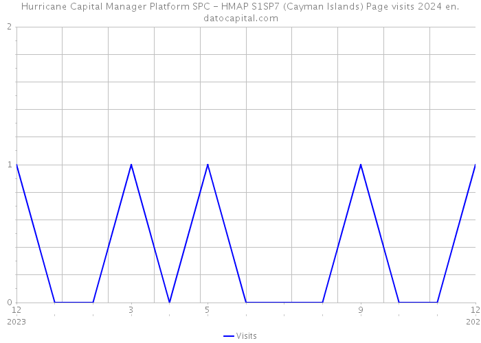 Hurricane Capital Manager Platform SPC - HMAP S1SP7 (Cayman Islands) Page visits 2024 